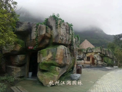 杭州塑石小品景观