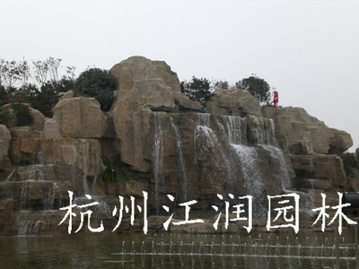 杭州假山塑石展示
